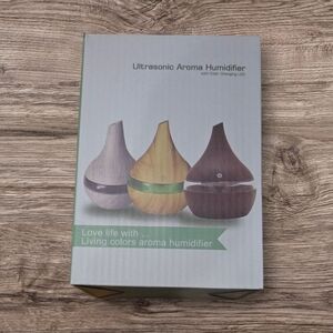 Ultrasonic Aroma Humidifier with LED